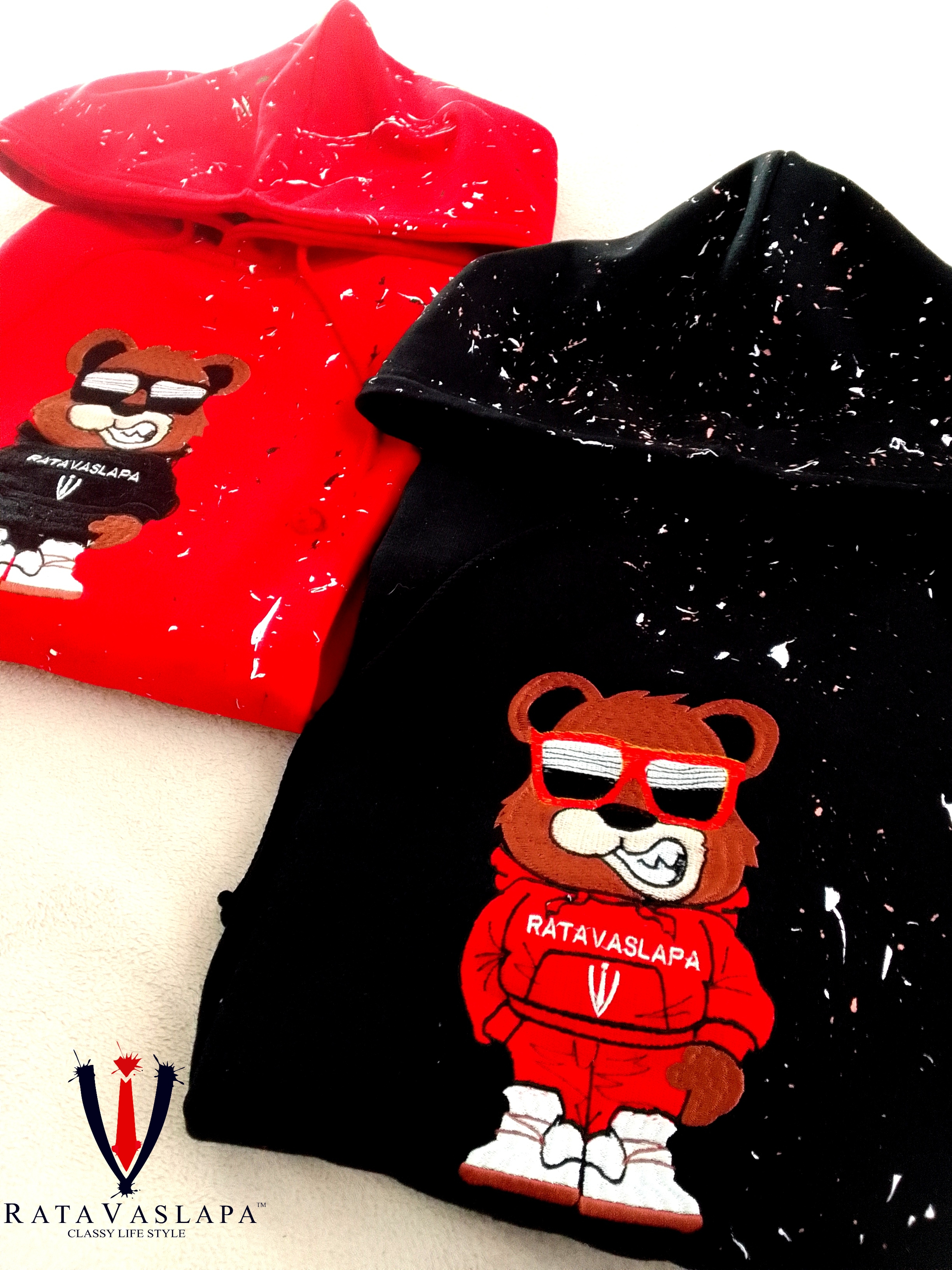Splashed Hoodies 